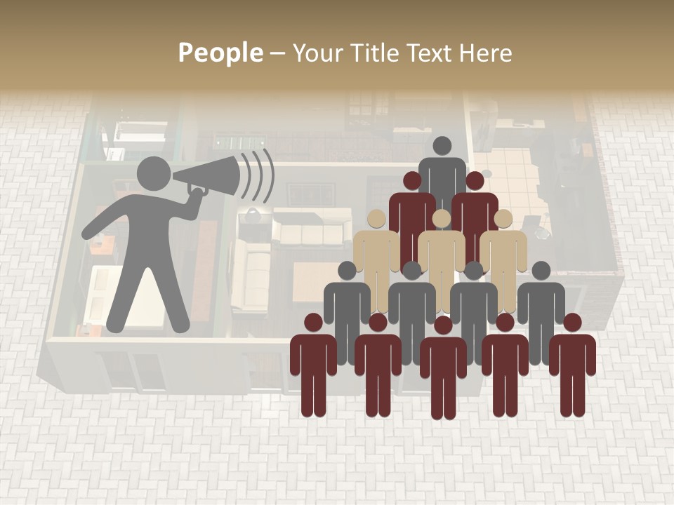 Residential Estate Illustration PowerPoint Template