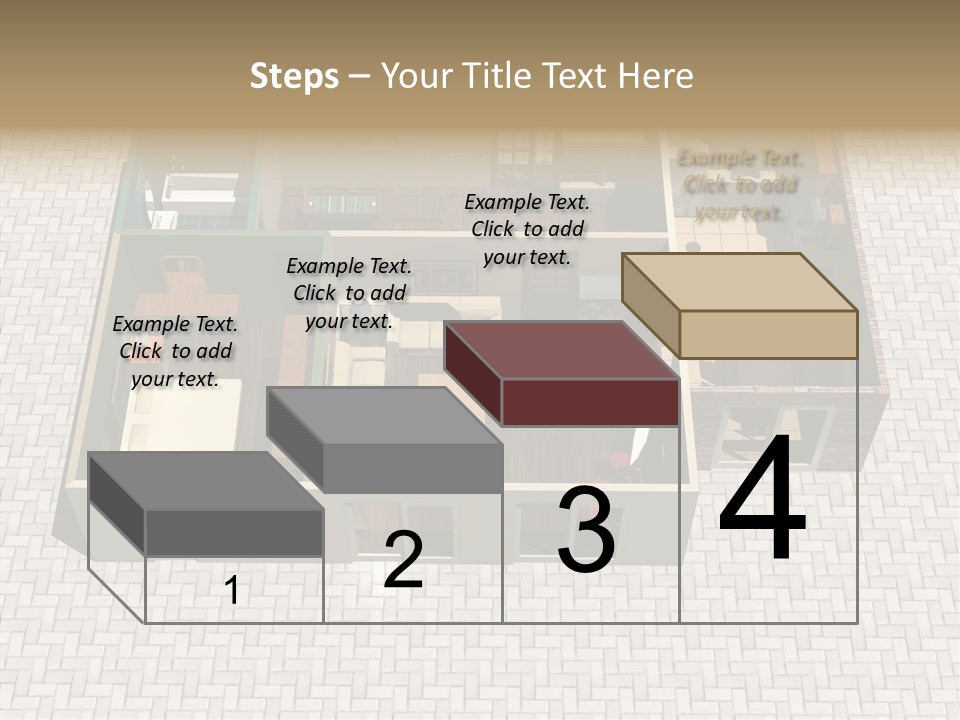 Residential Estate Illustration PowerPoint Template