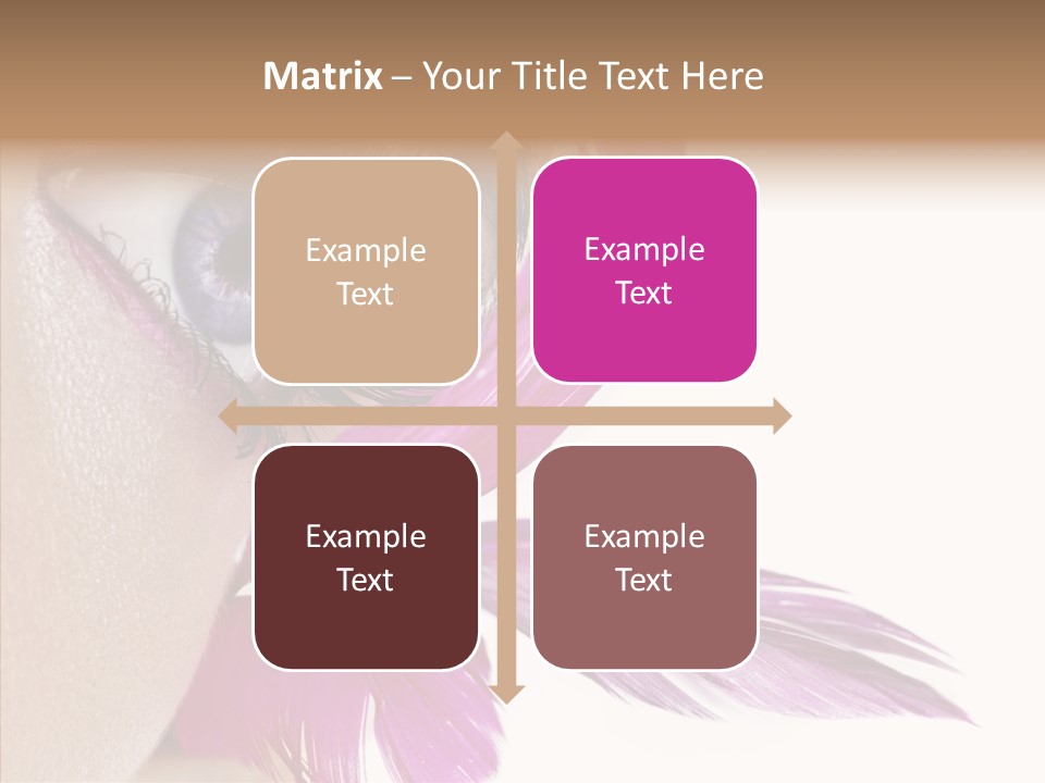 Girl Skincare Colored PowerPoint Template