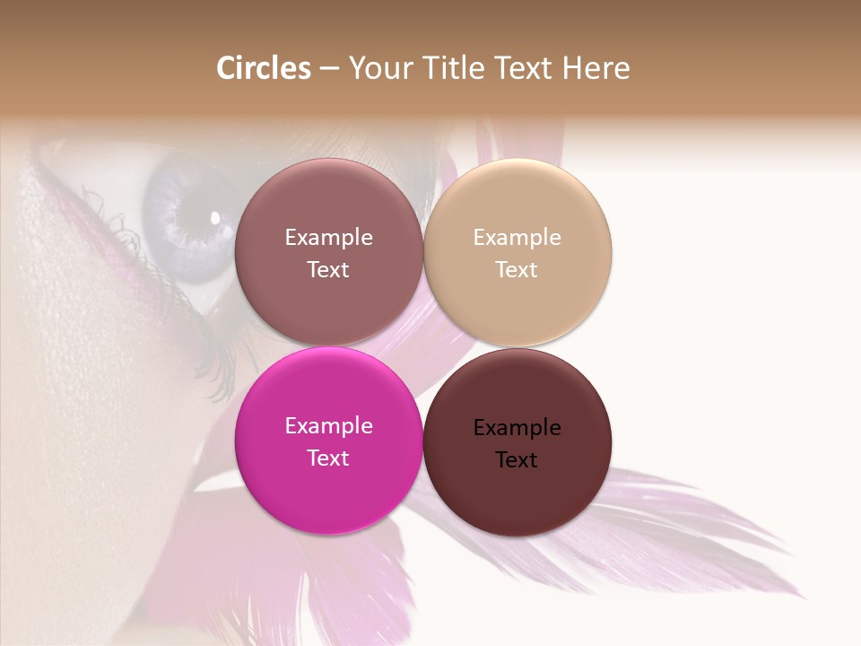 Girl Skincare Colored PowerPoint Template