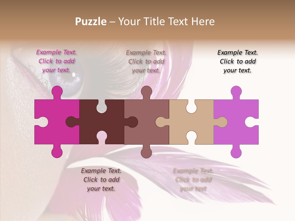 Girl Skincare Colored PowerPoint Template