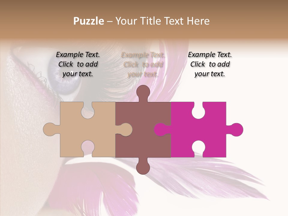 Girl Skincare Colored PowerPoint Template