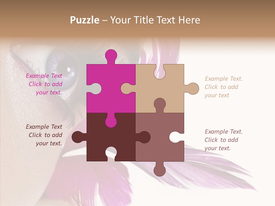 Girl Skincare Colored PowerPoint Template