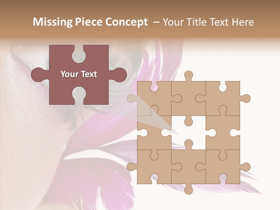 Girl Skincare Colored PowerPoint Template