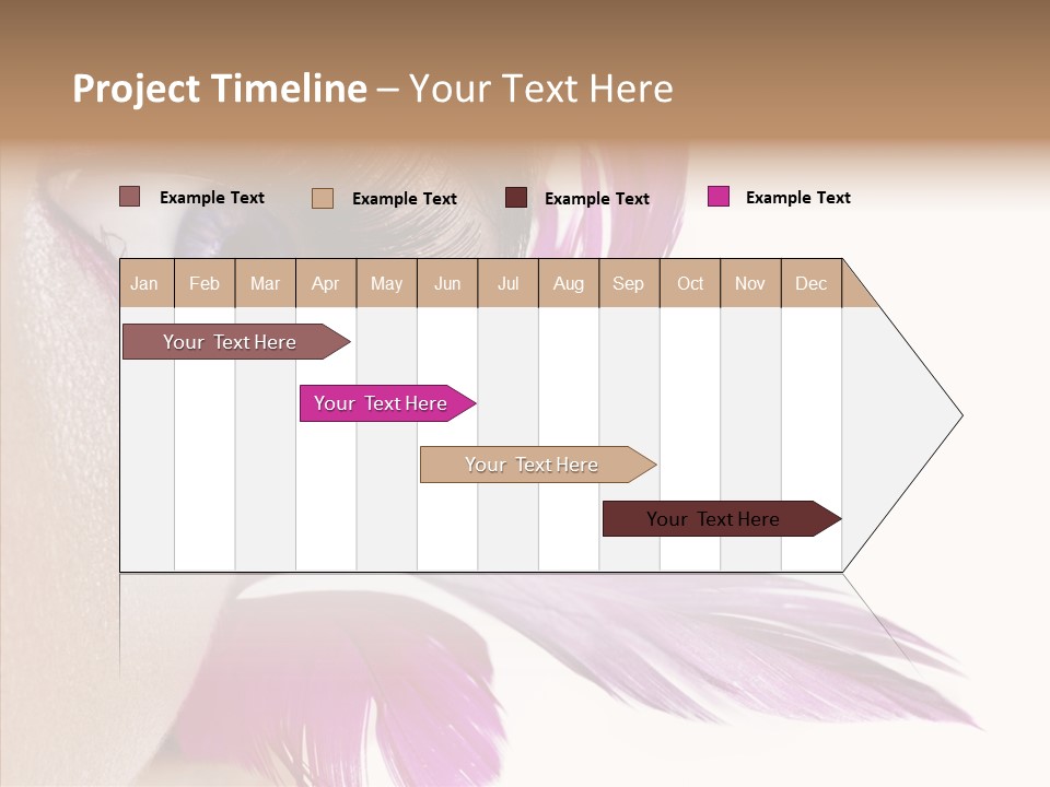 Girl Skincare Colored PowerPoint Template