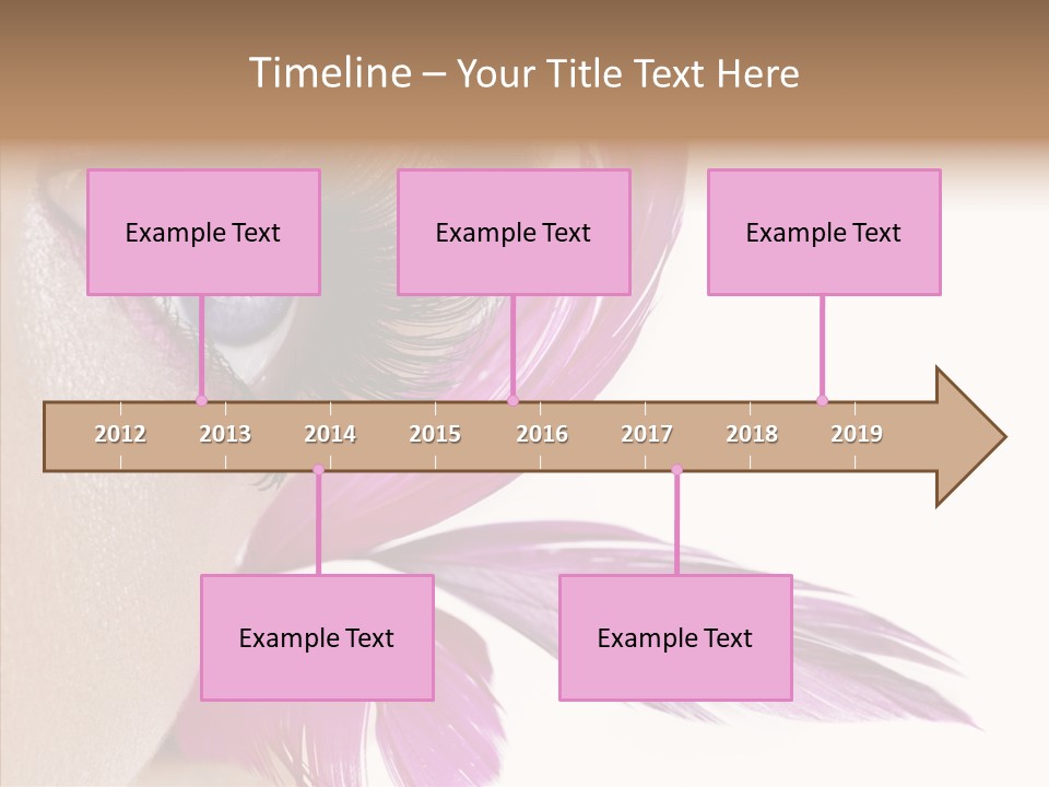 Girl Skincare Colored PowerPoint Template