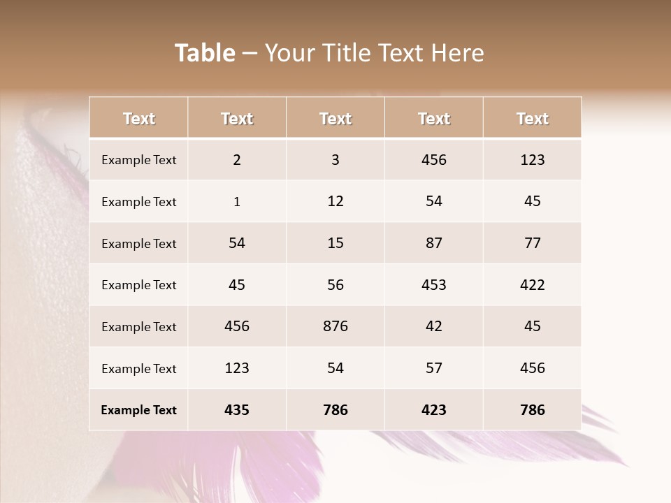 Girl Skincare Colored PowerPoint Template