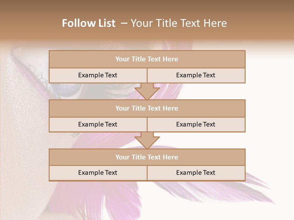 Girl Skincare Colored PowerPoint Template