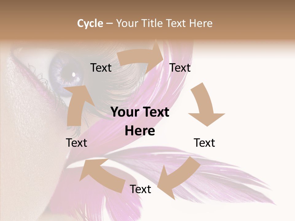 Girl Skincare Colored PowerPoint Template