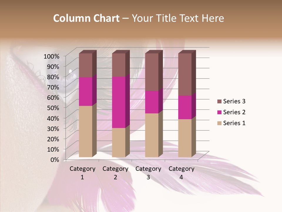 Girl Skincare Colored PowerPoint Template