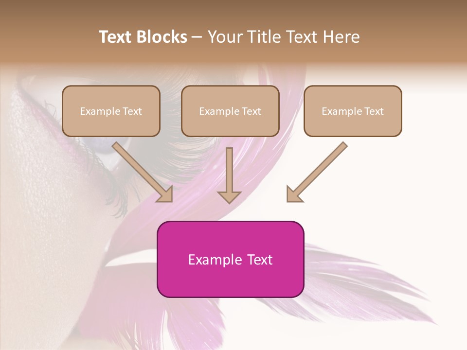 Girl Skincare Colored PowerPoint Template