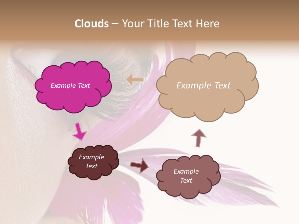 Girl Skincare Colored PowerPoint Template