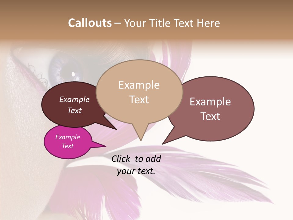 Girl Skincare Colored PowerPoint Template