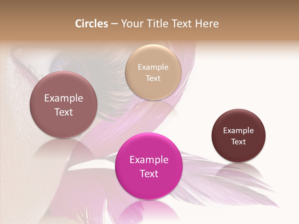 Girl Skincare Colored PowerPoint Template