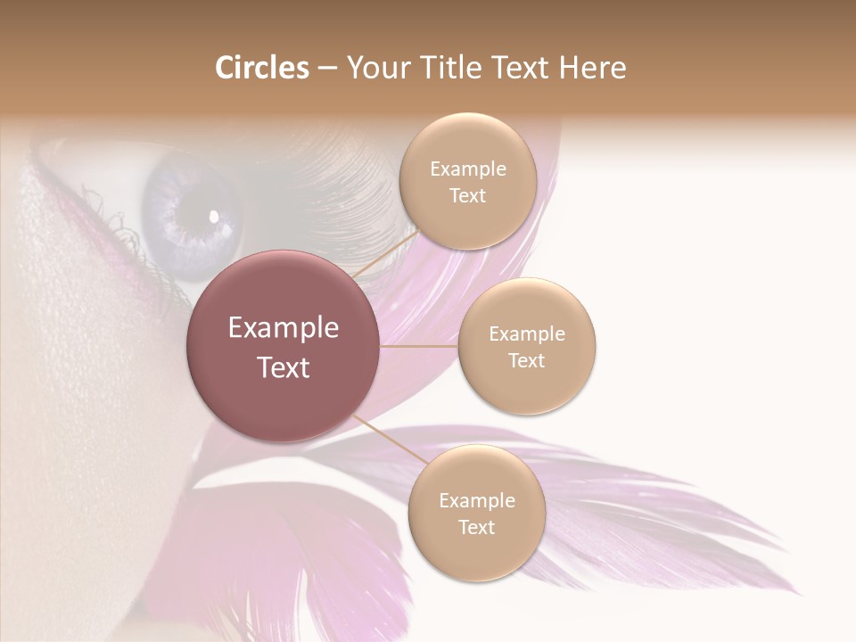 Girl Skincare Colored PowerPoint Template