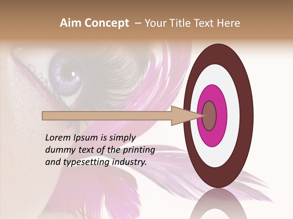 Girl Skincare Colored PowerPoint Template