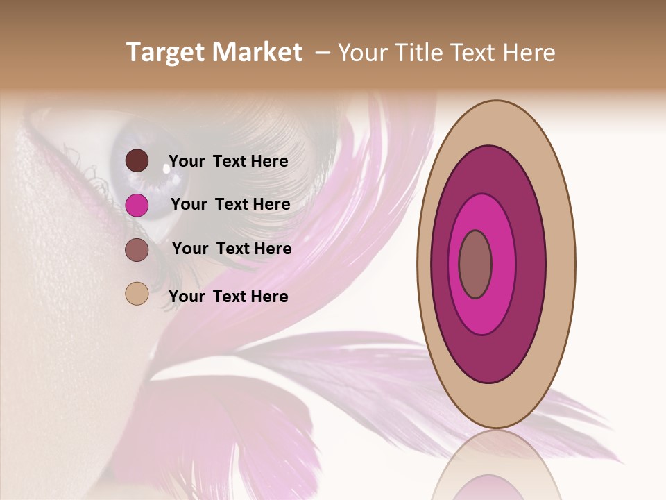 Girl Skincare Colored PowerPoint Template