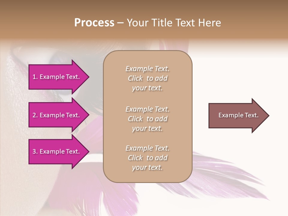 Girl Skincare Colored PowerPoint Template