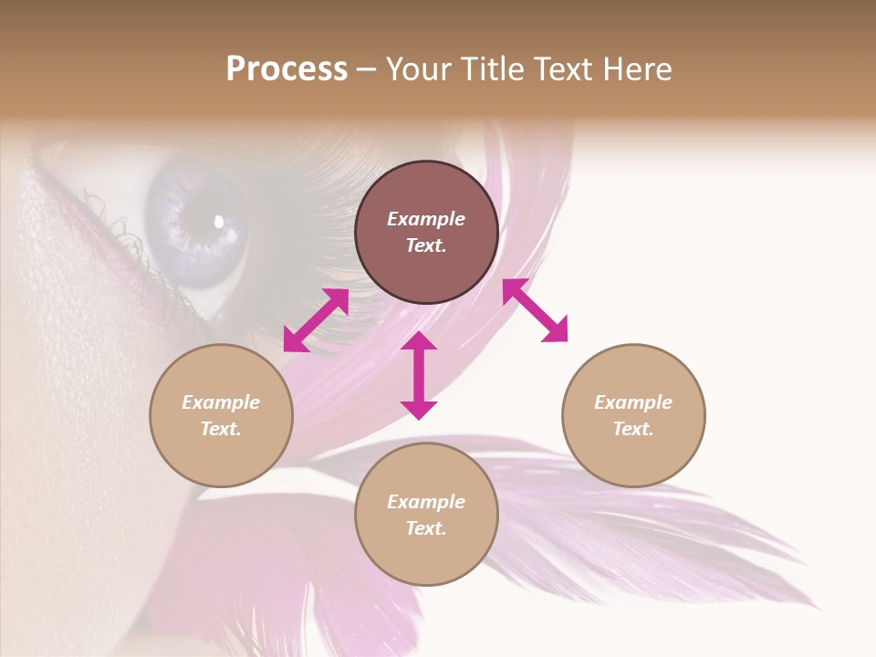 Girl Skincare Colored PowerPoint Template