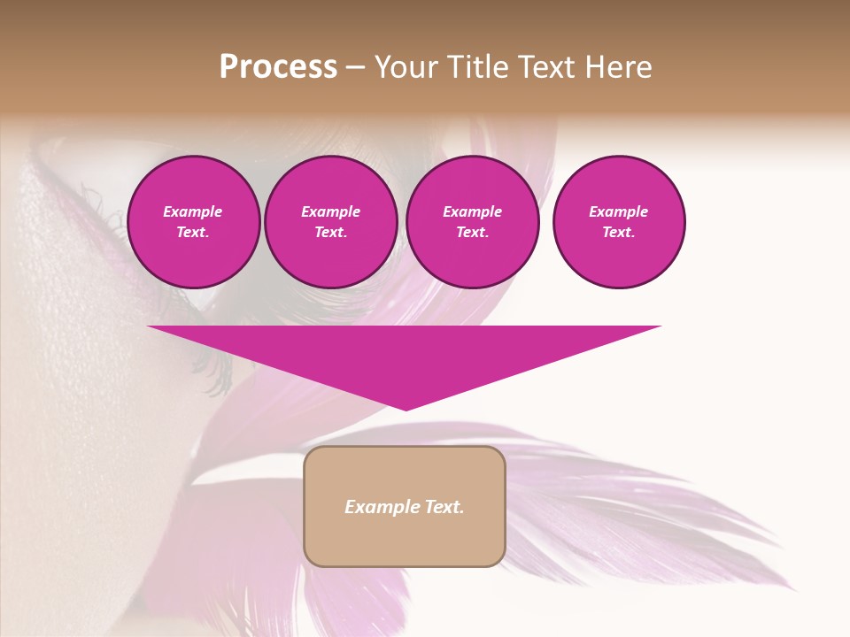 Girl Skincare Colored PowerPoint Template
