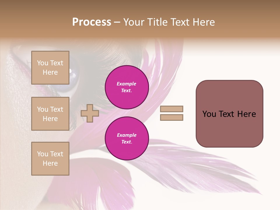 Girl Skincare Colored PowerPoint Template