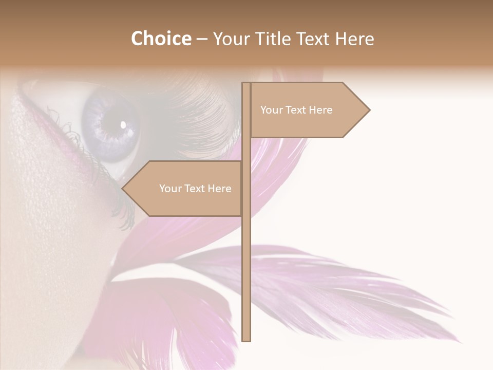 Girl Skincare Colored PowerPoint Template