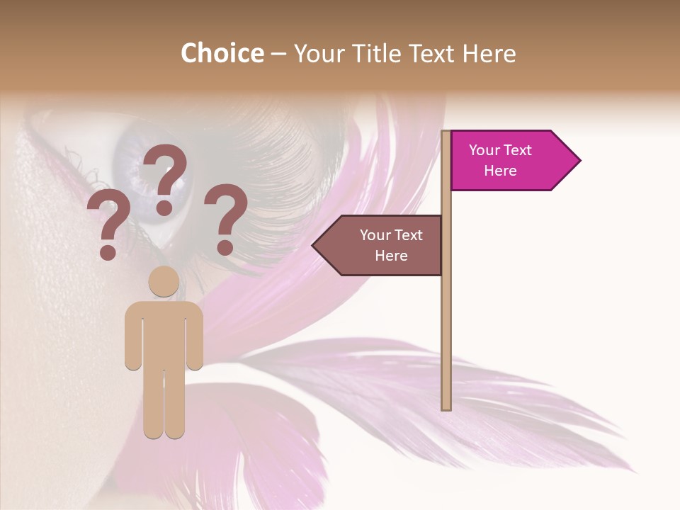 Girl Skincare Colored PowerPoint Template