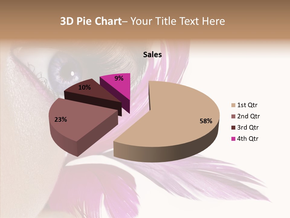 Girl Skincare Colored PowerPoint Template