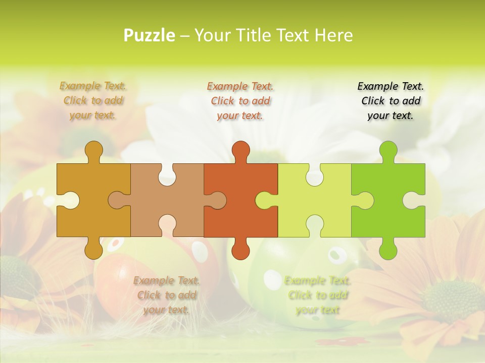 Color Celebration Postcard PowerPoint Template