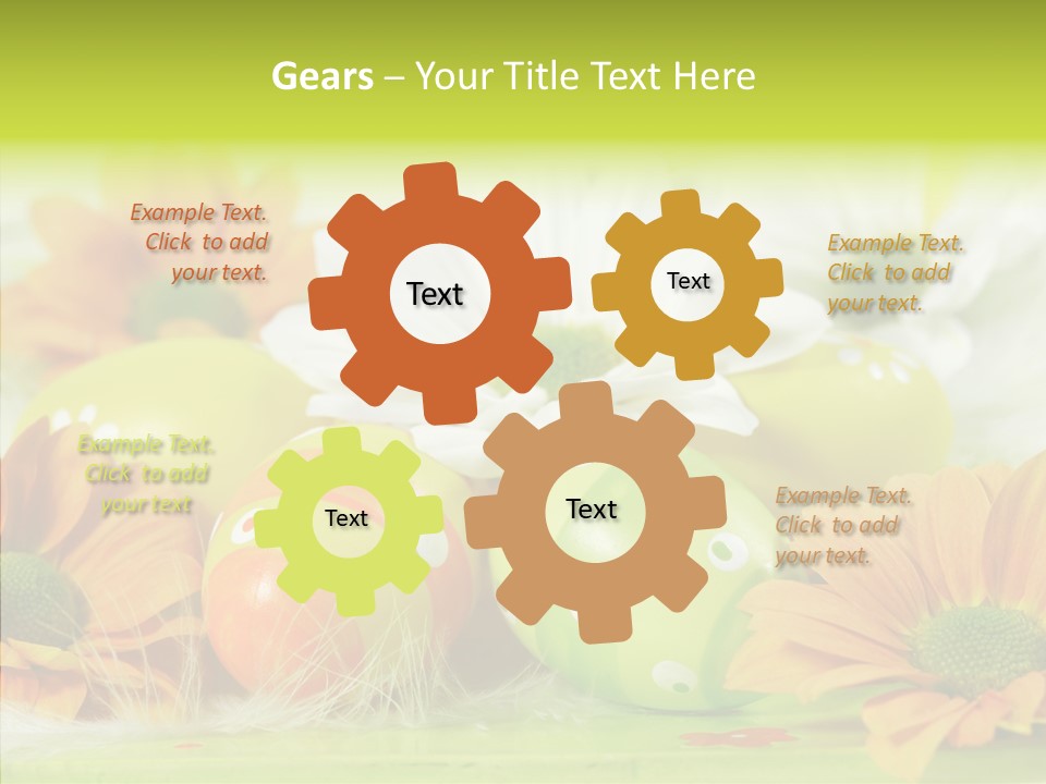 Color Celebration Postcard PowerPoint Template