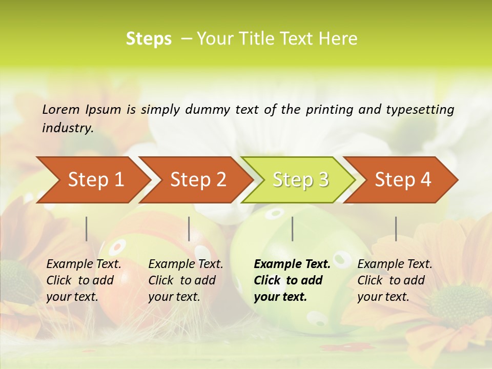 Color Celebration Postcard PowerPoint Template