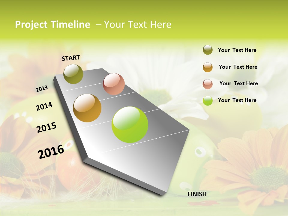 Color Celebration Postcard PowerPoint Template