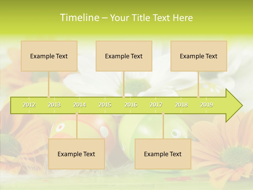 Color Celebration Postcard PowerPoint Template