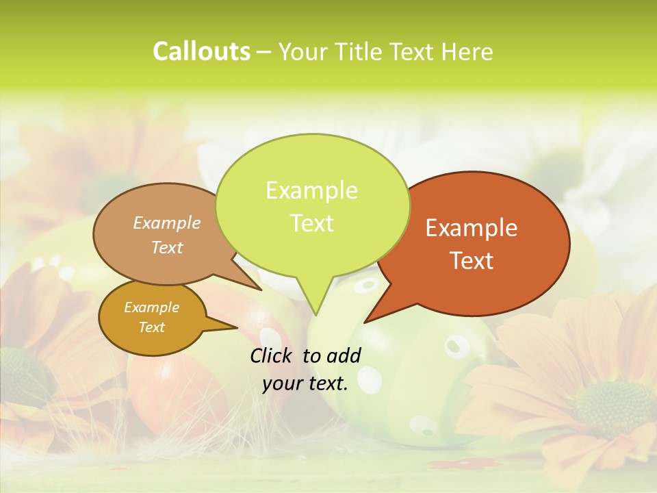 Color Celebration Postcard PowerPoint Template