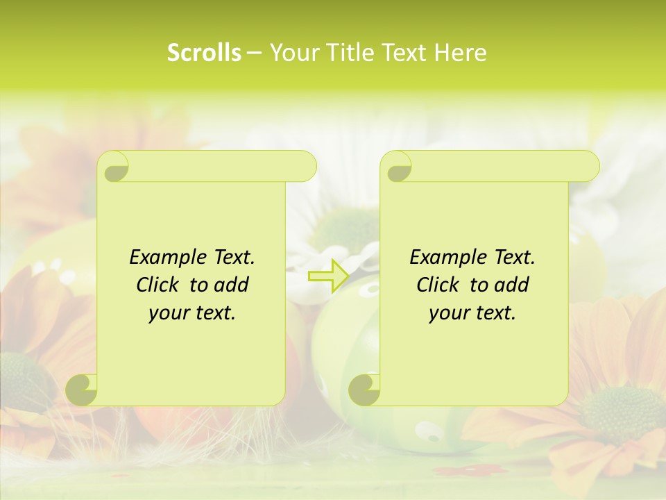 Color Celebration Postcard PowerPoint Template