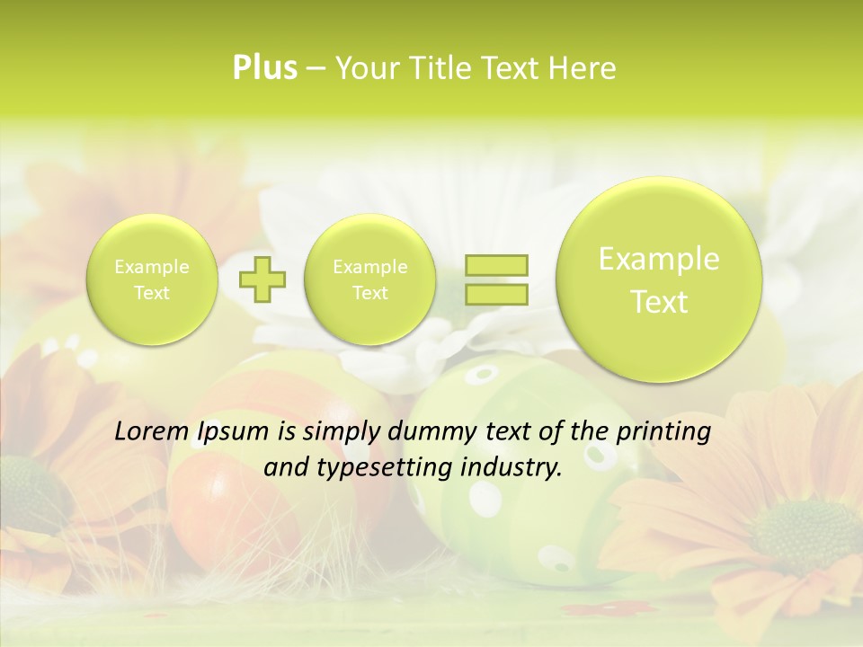 Color Celebration Postcard PowerPoint Template