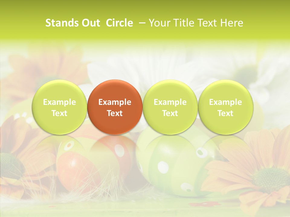 Color Celebration Postcard PowerPoint Template