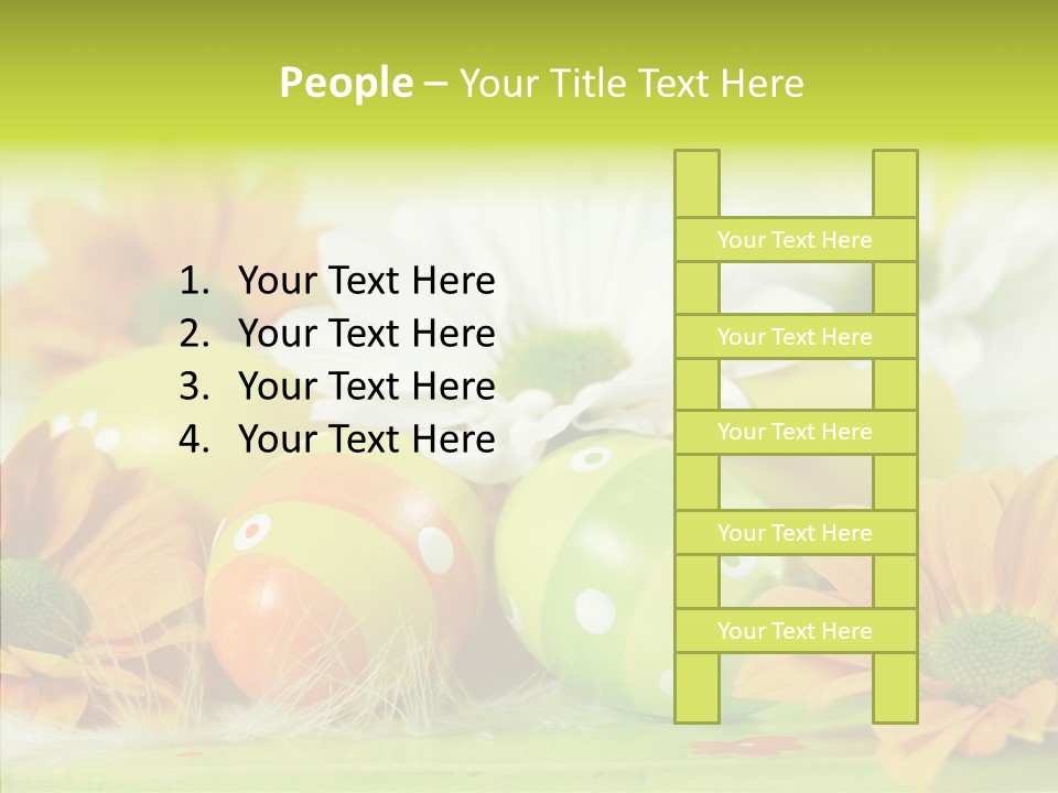 Color Celebration Postcard PowerPoint Template