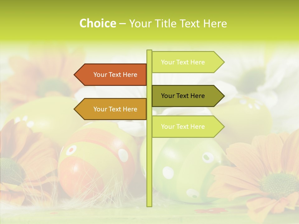 Color Celebration Postcard PowerPoint Template