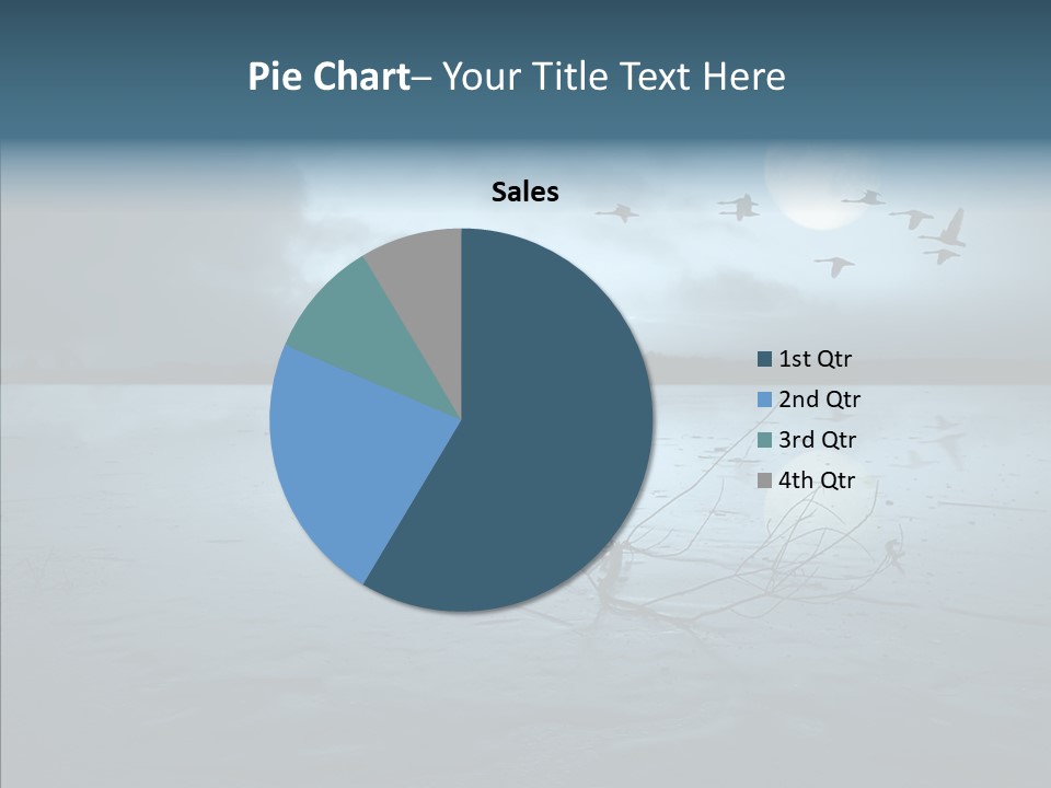 Flying Country Beautiful PowerPoint Template