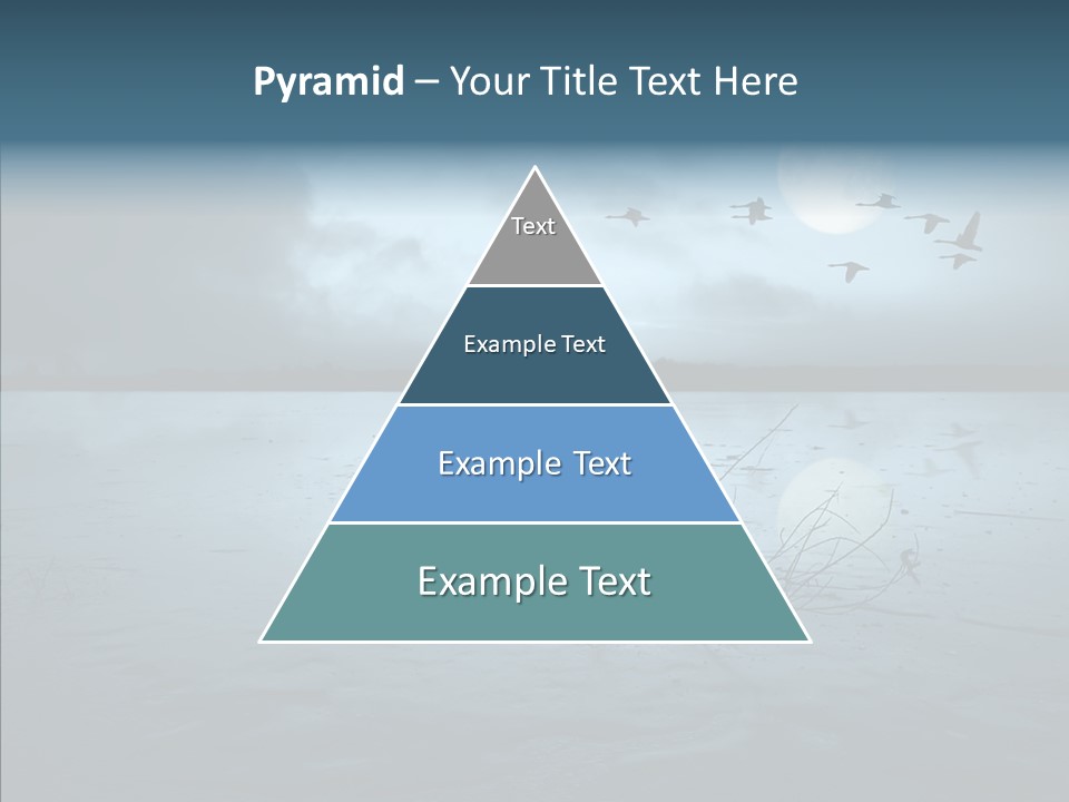 Flying Country Beautiful PowerPoint Template