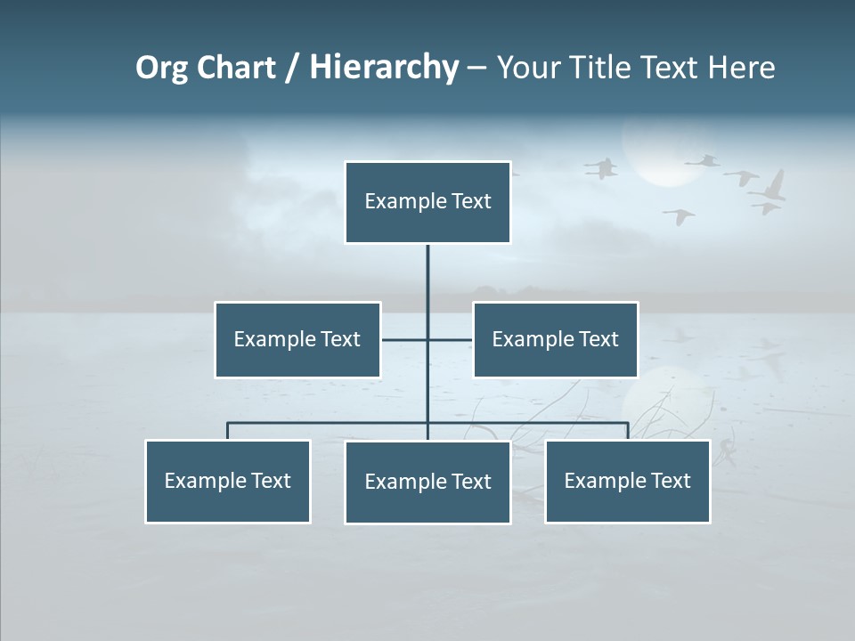 Flying Country Beautiful PowerPoint Template