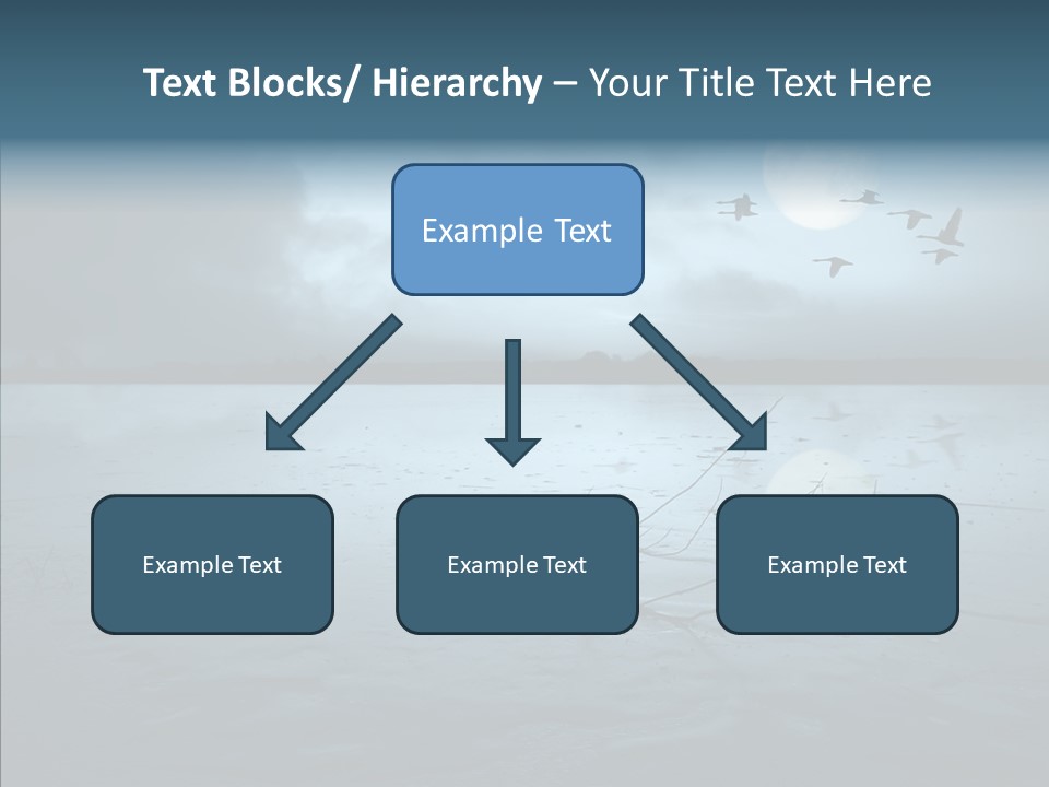 Flying Country Beautiful PowerPoint Template