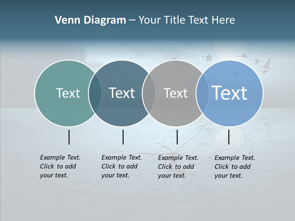 Flying Country Beautiful PowerPoint Template