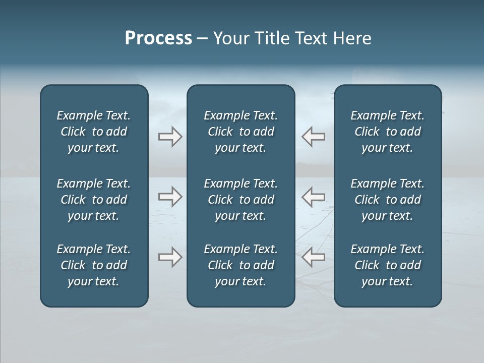 Flying Country Beautiful PowerPoint Template