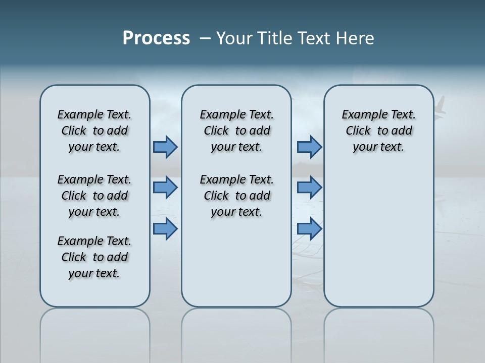 Flying Country Beautiful PowerPoint Template