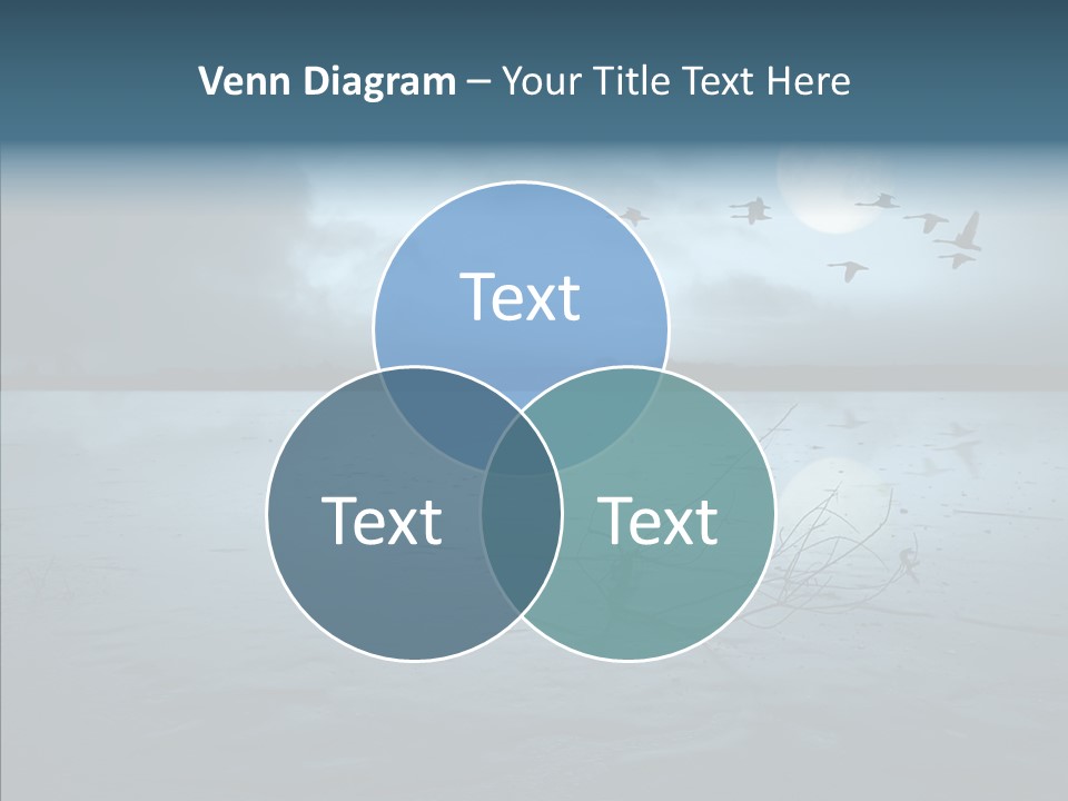 Flying Country Beautiful PowerPoint Template