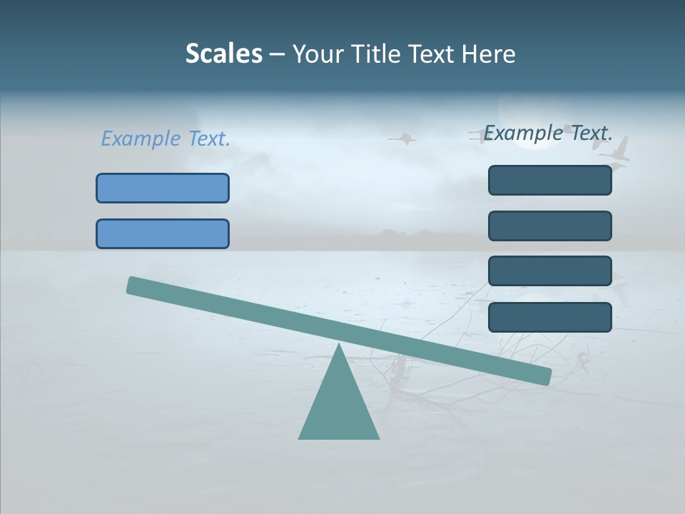 Flying Country Beautiful PowerPoint Template