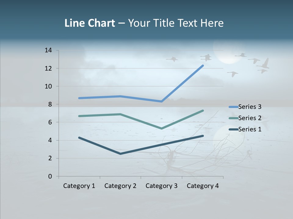 Flying Country Beautiful PowerPoint Template