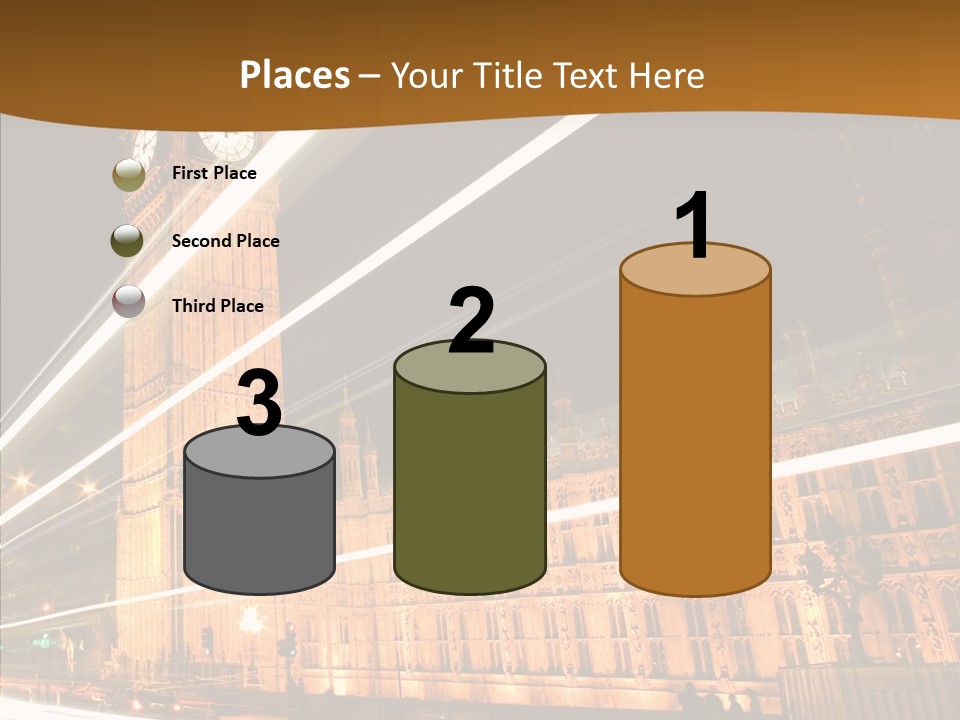 Monument Famous European PowerPoint Template